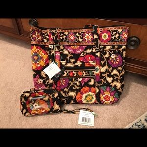 Vera Bradley Tote and Wallet